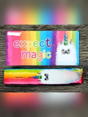 ZOX "EXPECT MAGIC" #472 New Med CATICORN BLOG Interactive Collectible Wristband